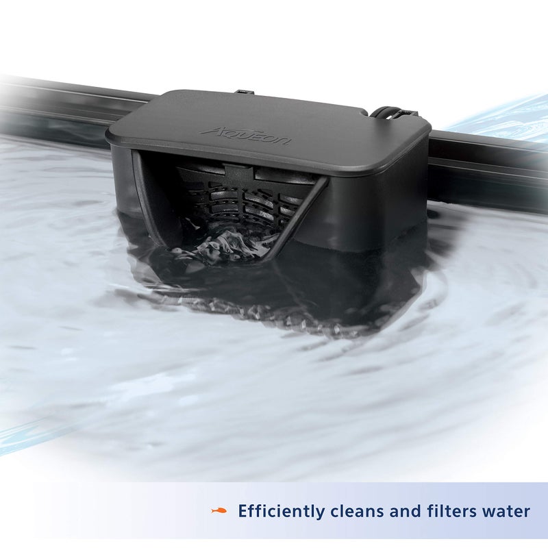 Aqueon فلتر طاقة داخلي Aqueon QuietFlow 10 E لحوض السمك، صغير، لأسماك حتى 10 جالون - Image 5
